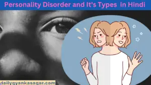 personality disorder and its types 